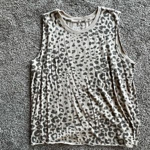 Leopard Print Tank Top